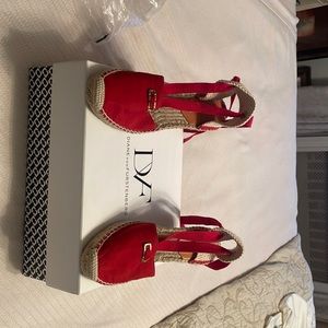 Diane Von Furstenberg Red Espedrills